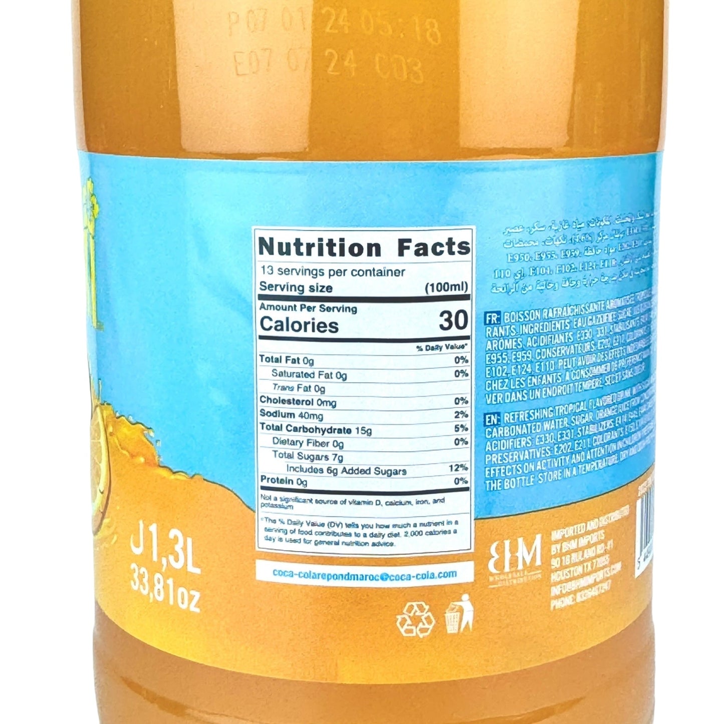 Tropical Fizz Soda Drink