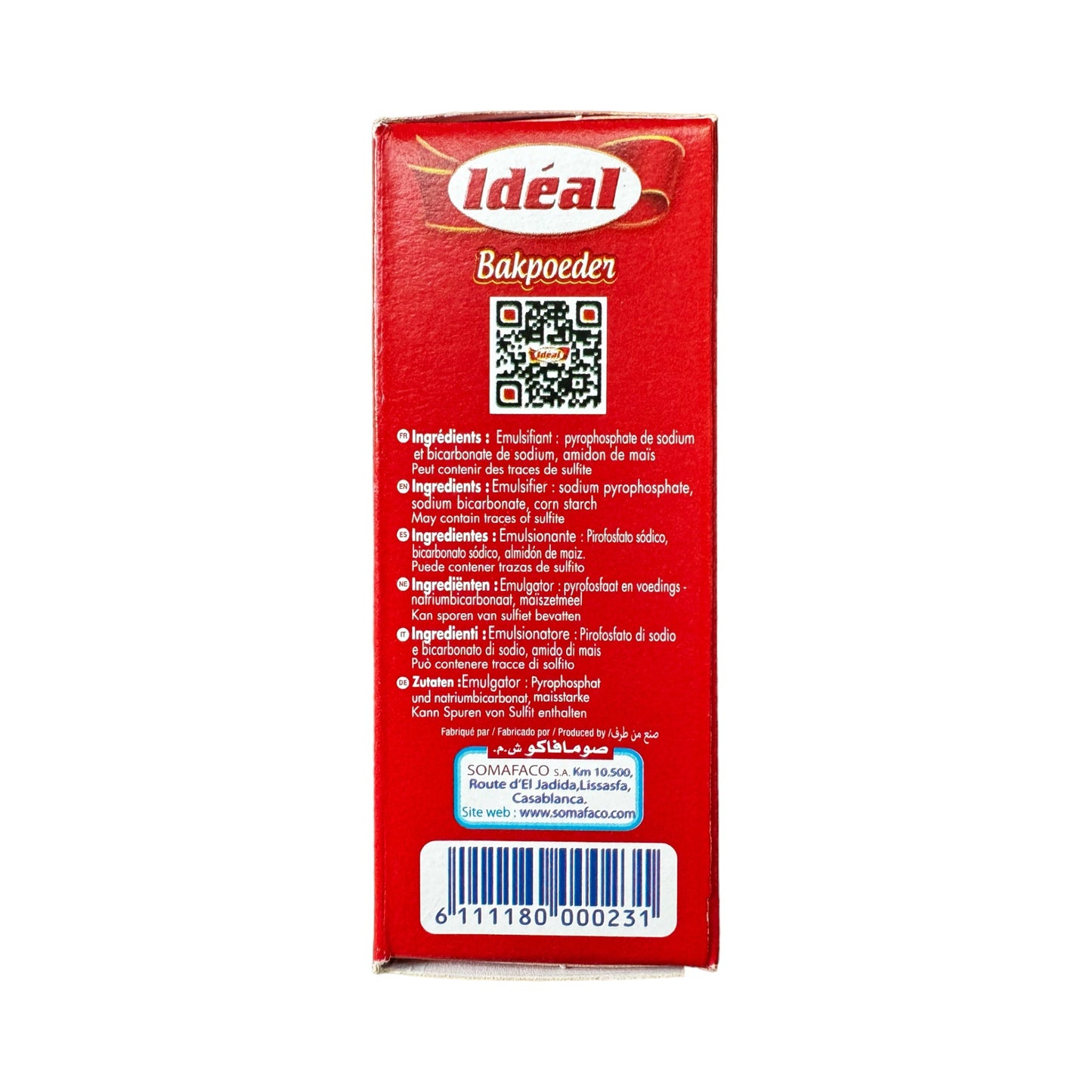 Idéal Baking Powder Packets