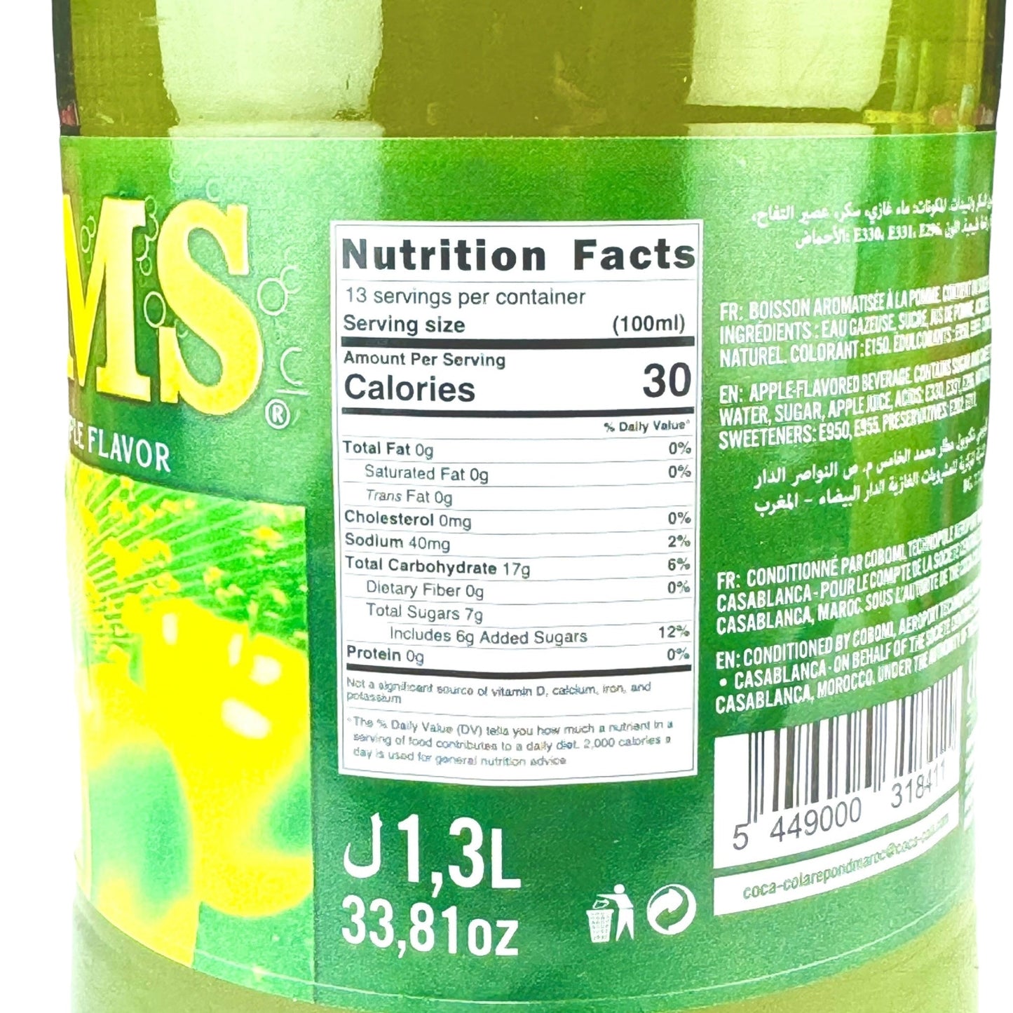 Moroccan Apple Soda Drink