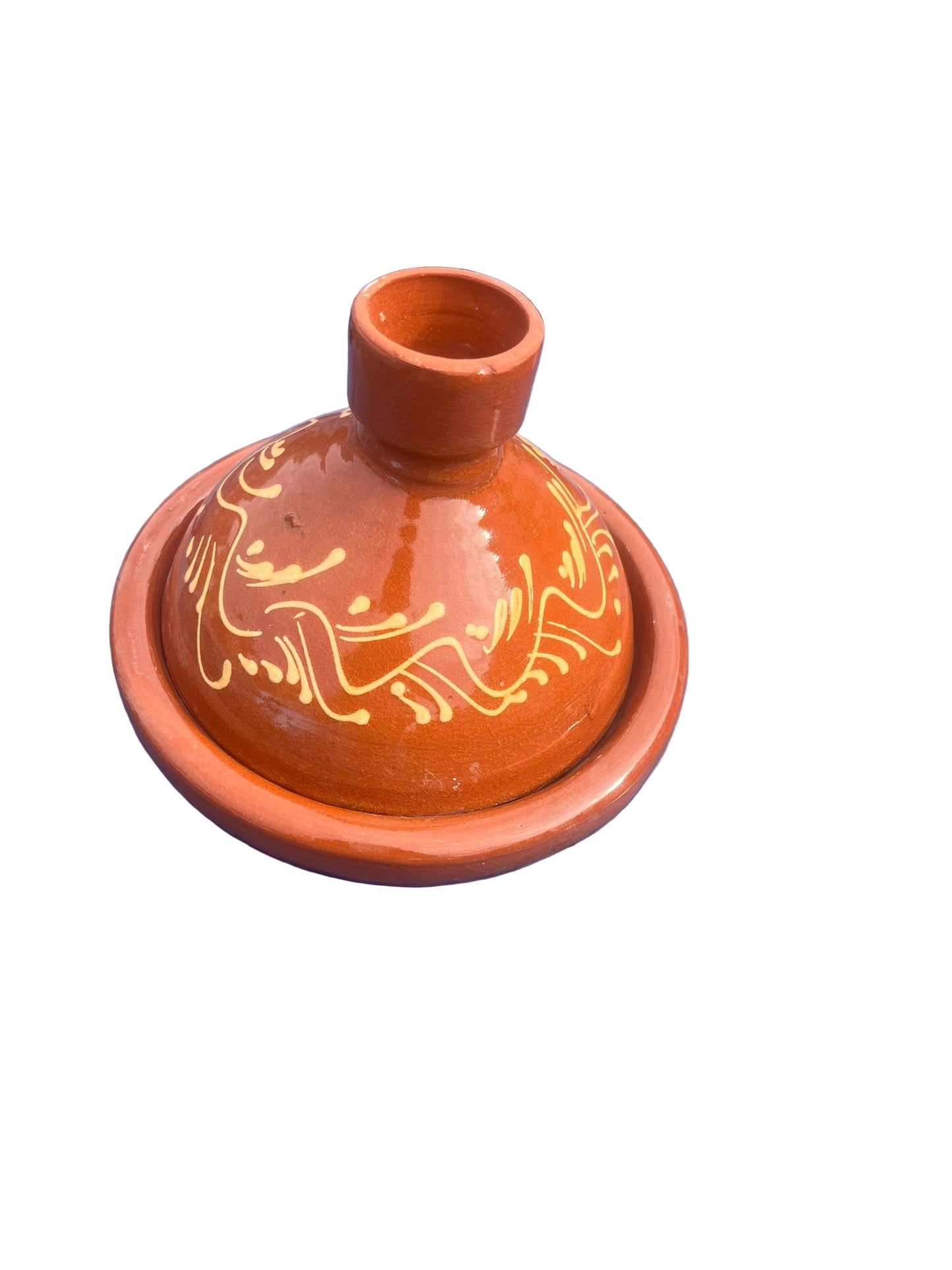 Natural Moroccan Tagine Clay Pot for 1 to 2 people