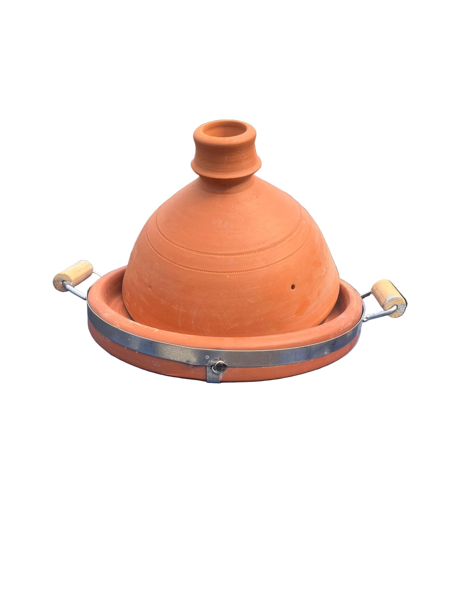 Natural Moroccan Tagine Clay Pot for 3 to 4 people