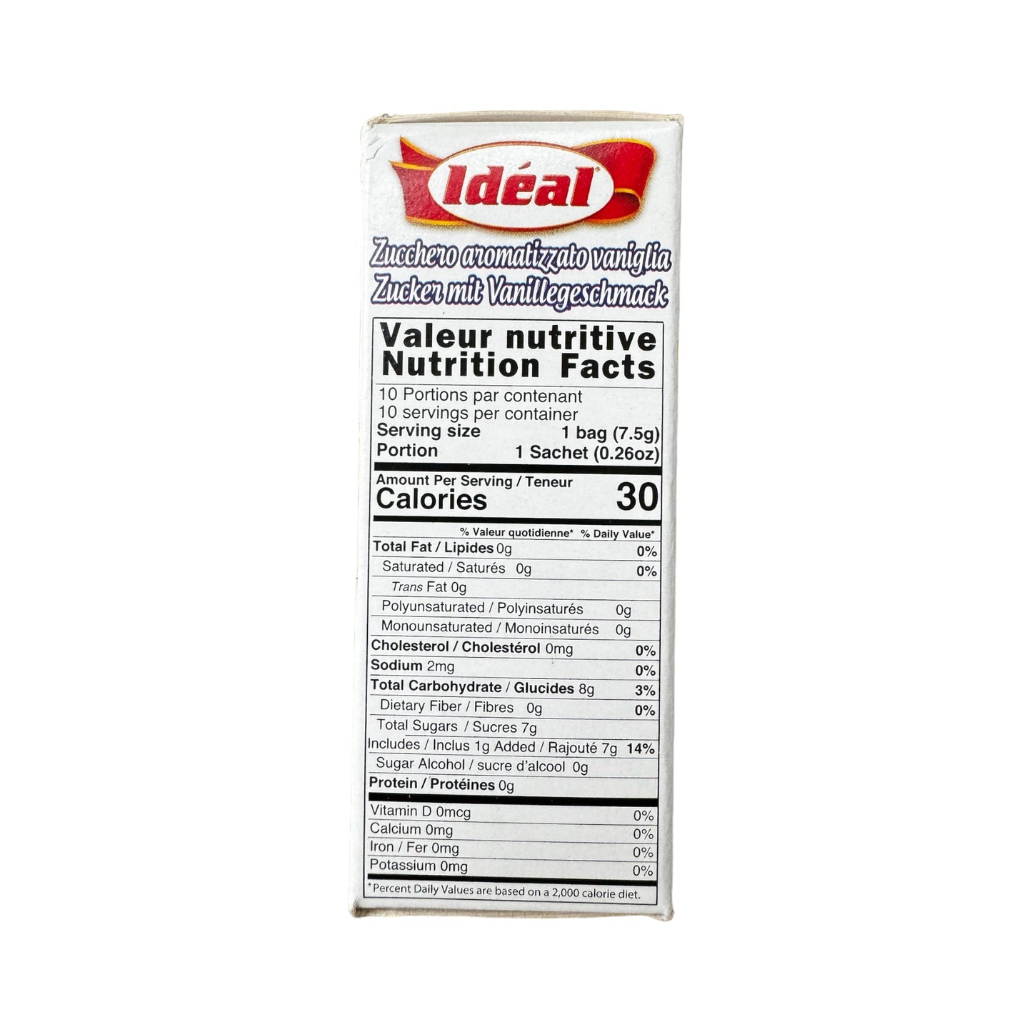 Idéal Vanilla Sugar