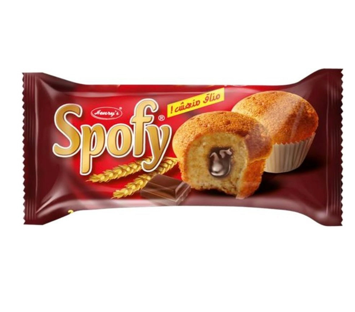 Henry's Spofy Chocolate Cream Filled Cupcake