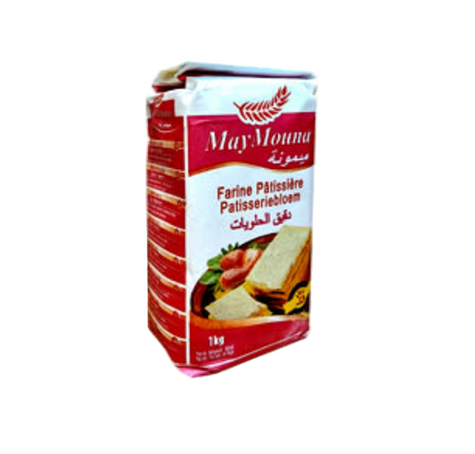 FARINE PATISSIERE MAYMOUNA 1KG دقيق الحلويات