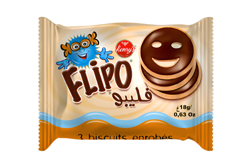 Flipo Biscuit Chocolat 18g