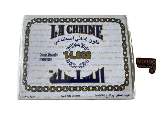 Saffron - Food coloring - 100 sachets
