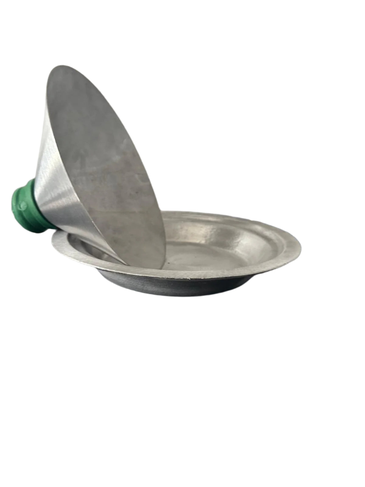 Traditional Mini Aluminum Tajine with Green Handle – Compact Authentic Design