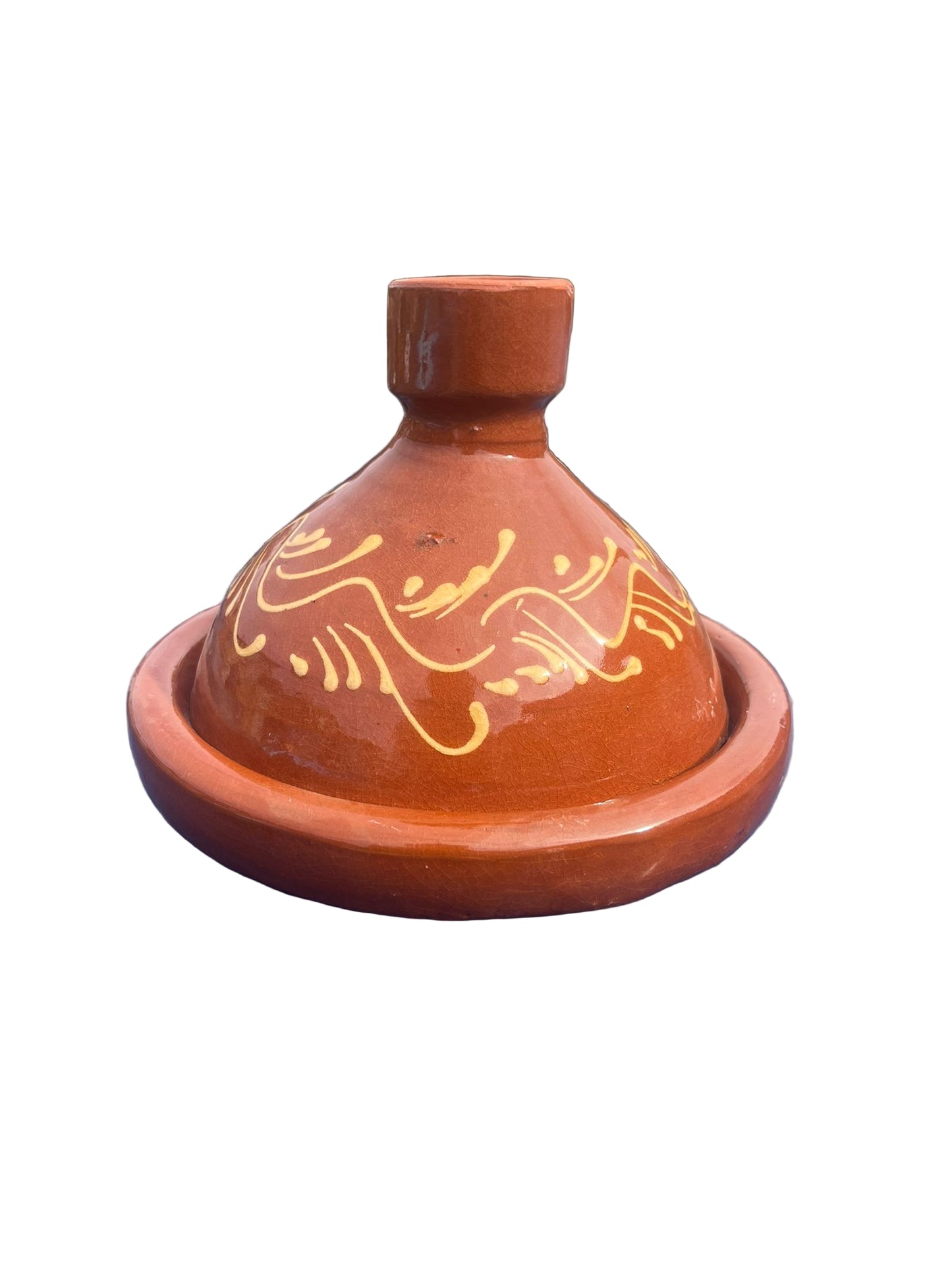 Natural Moroccan Tagine Clay Pot for 1 to 2 people