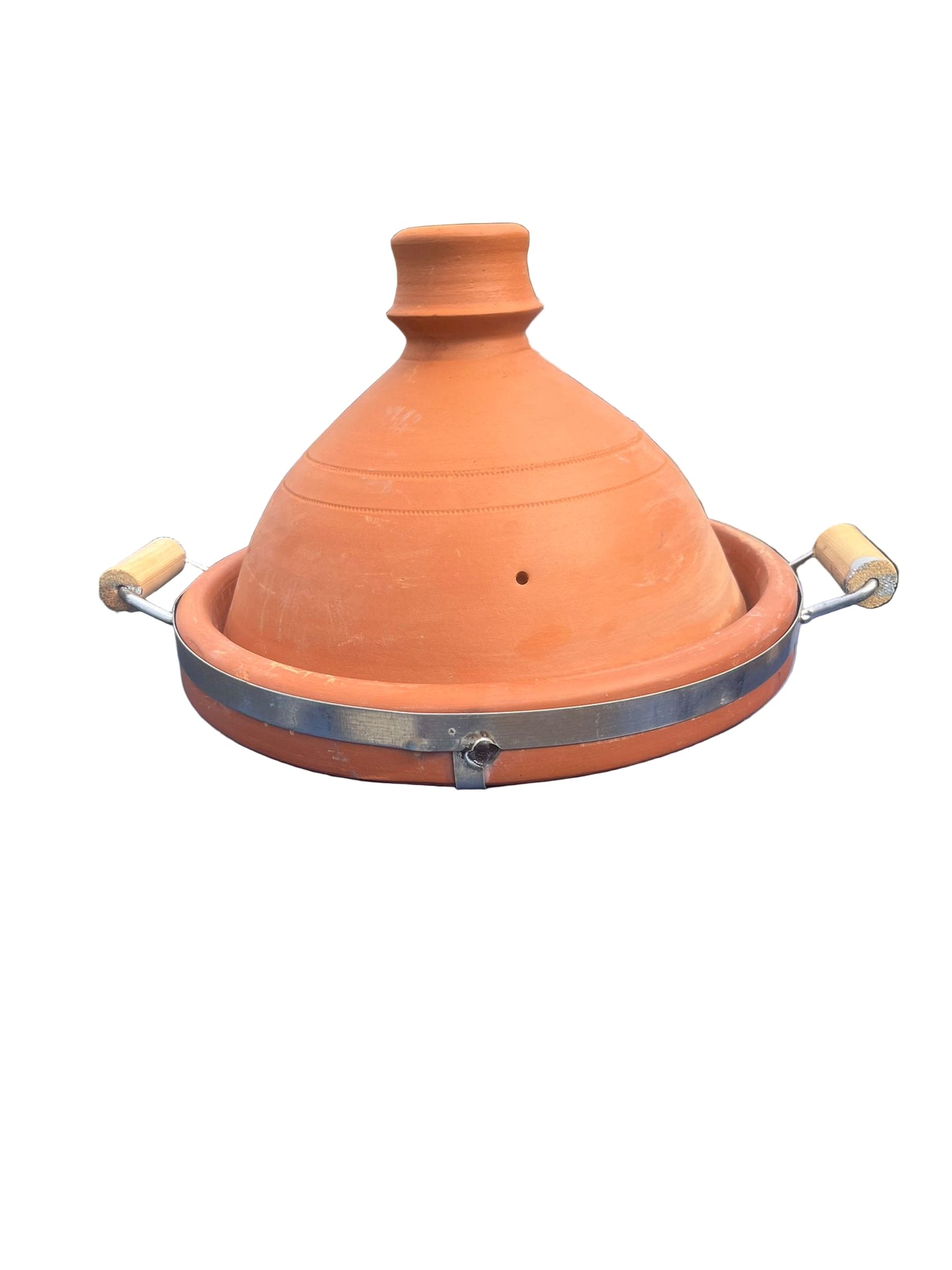 Natural Moroccan Tagine Clay Pot for 3 to 4 people